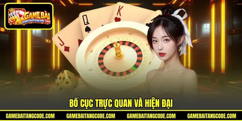 Bố cục trực quan và hiện đại