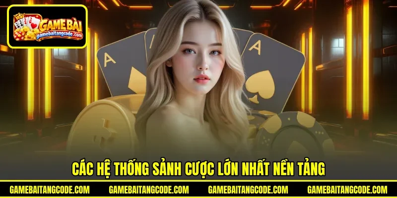 Các hệ thống sảnh cược lớn nhất nền tảng Các hệ thống sảnh cược lớn nhất nền tảng