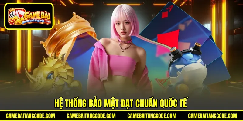 Hệ thống bảo mật đạt chuẩn quốc tế