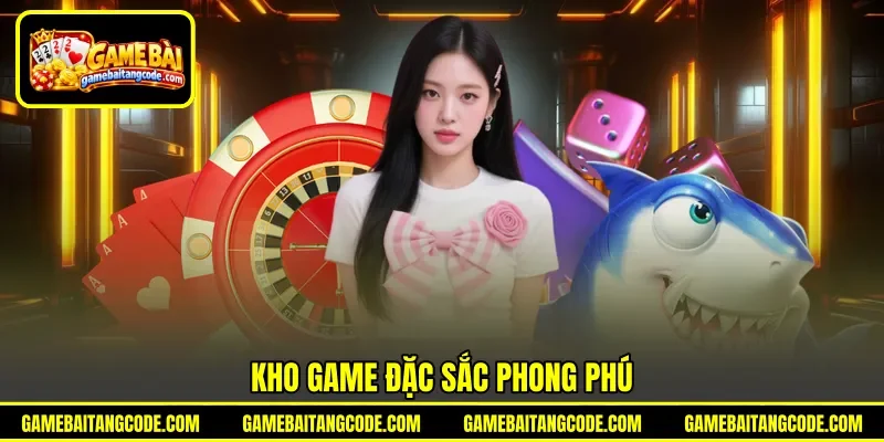 Kho game đặc sắc phong phú